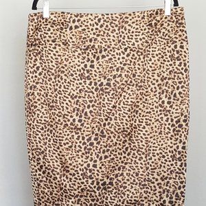 TORRD Skirt Sz 14 NWT Animal Print Back Zip Pencil Wiggle PIN UP GIRL Sexy